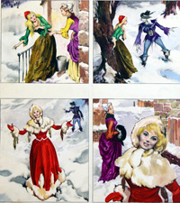 Magda The Snowmaiden (TWO pages) (Originals)