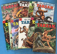 Collection of 10 Dell Tarzan comics (1955) at The Book Palace