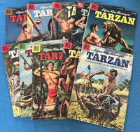 Collection of 10 Dell Tarzan comics (1960) at The Book Palace