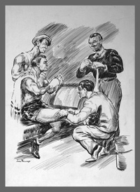 Boxing (Original) (Signed)