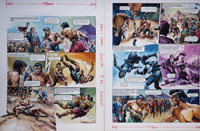Concealed Weapon from ''The War of The Zolts' (TWO pages) (Originals) (Signed)
