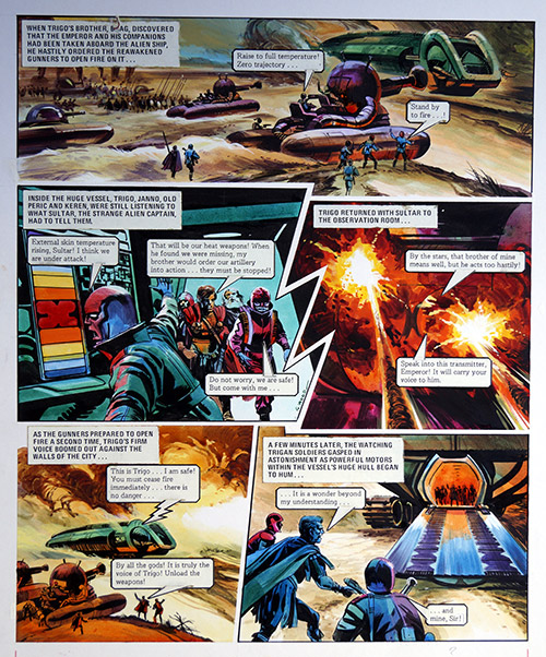 The Trigan Empire - Look and Learn issue 1039 (6 Feb 1982) (Original) by The Trigan Empire (Gerry Wood) at The Illustration Art Gallery