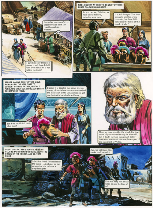 The Trigan Empire: Look and Learn issue 1013 (8 Aug 1981) a (Original) by The Trigan Empire (Gerry Wood) at The Illustration Art Gallery