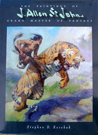 The Paintings of J. Allen St. John Grand Master of Fantasy (hard cover) at The Book Palace